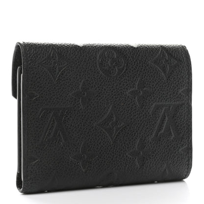Louis Vuitton Empreinte Victorine Wallet Black 3 of 8