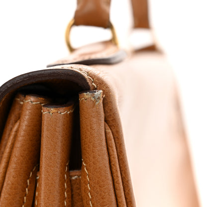 Hermes Courchevel Kelly Retourne 32 Gold 14 of 22