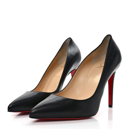 Christian Louboutin Shiny Nappa Pigalle Follies 100 Pumps 41.5 Black 3 of 9