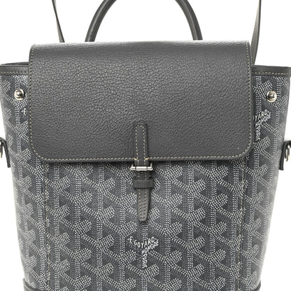 Goyard Goyardine Calfskin Mini Alpin Backpack Grey 8 of 14