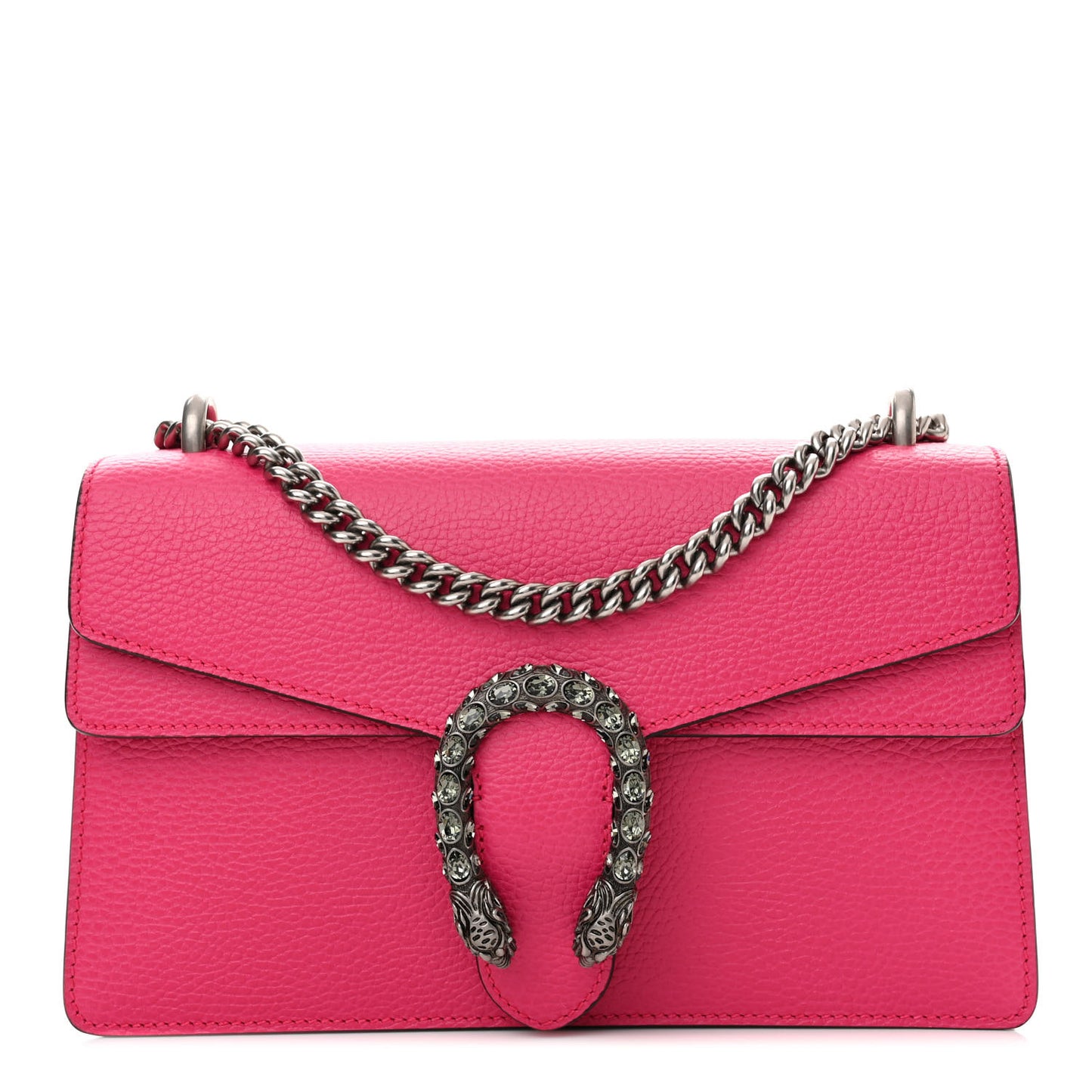 Dollar Calfskin Small Dionysus Shoulder Bag Pink