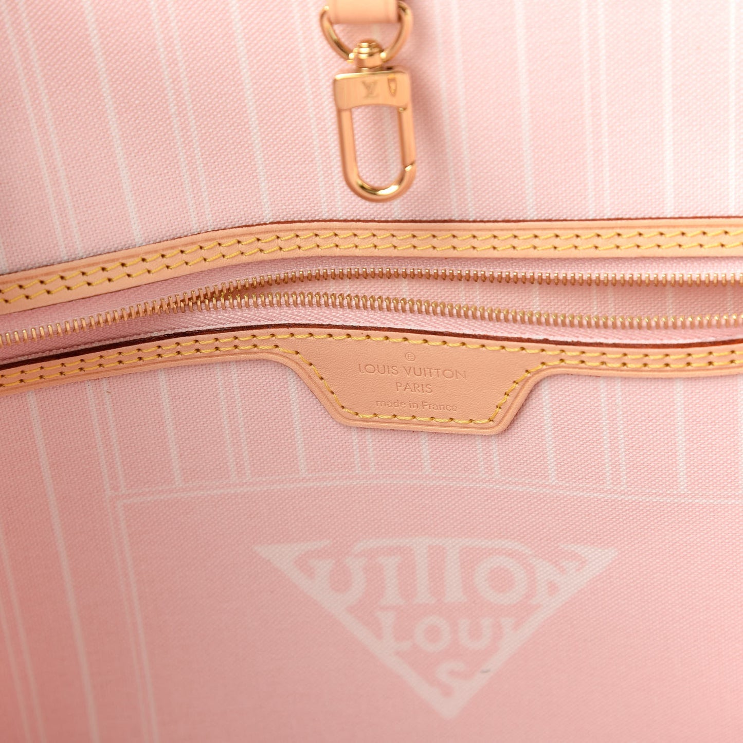 Monogram Giant By The Pool Neverfull MM Light Pink