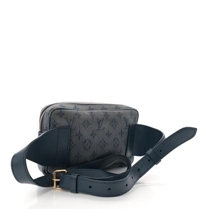 Louis Vuitton Denim Monogram Outdoor Bumbag Navy 3 of 12