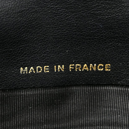 Chanel Caviar Timeless CC Zipped Pocket Wallet Black 10 of 17