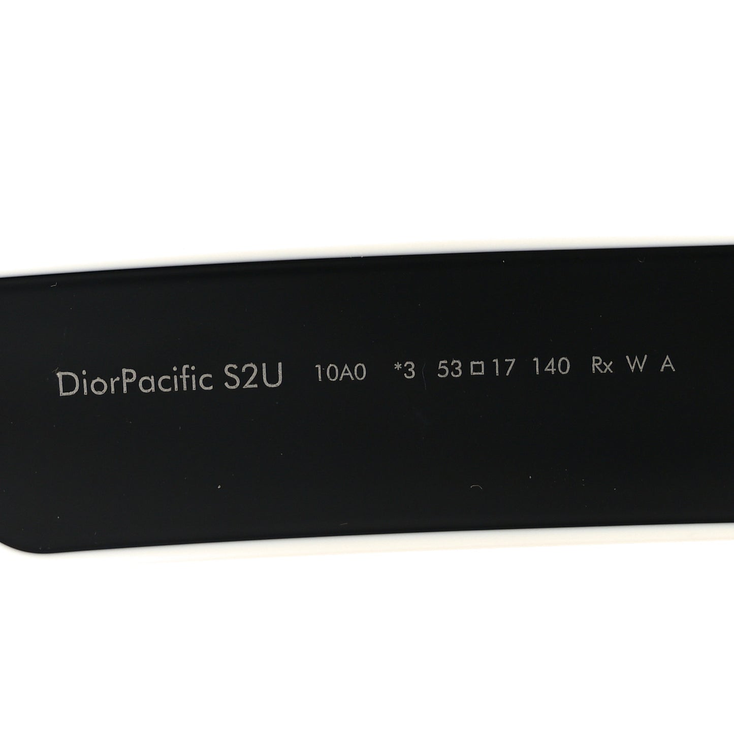 Diorpacific S2U Sunglasses Black White