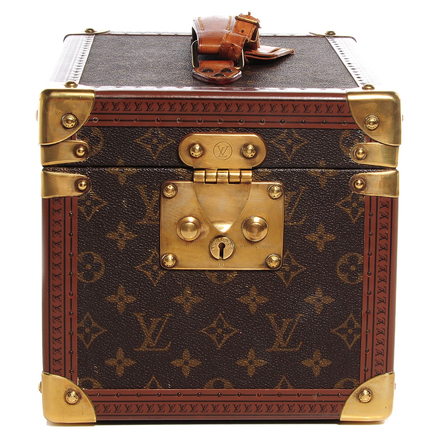 Monogram Boite Flacons Beauty Train Trunk Case