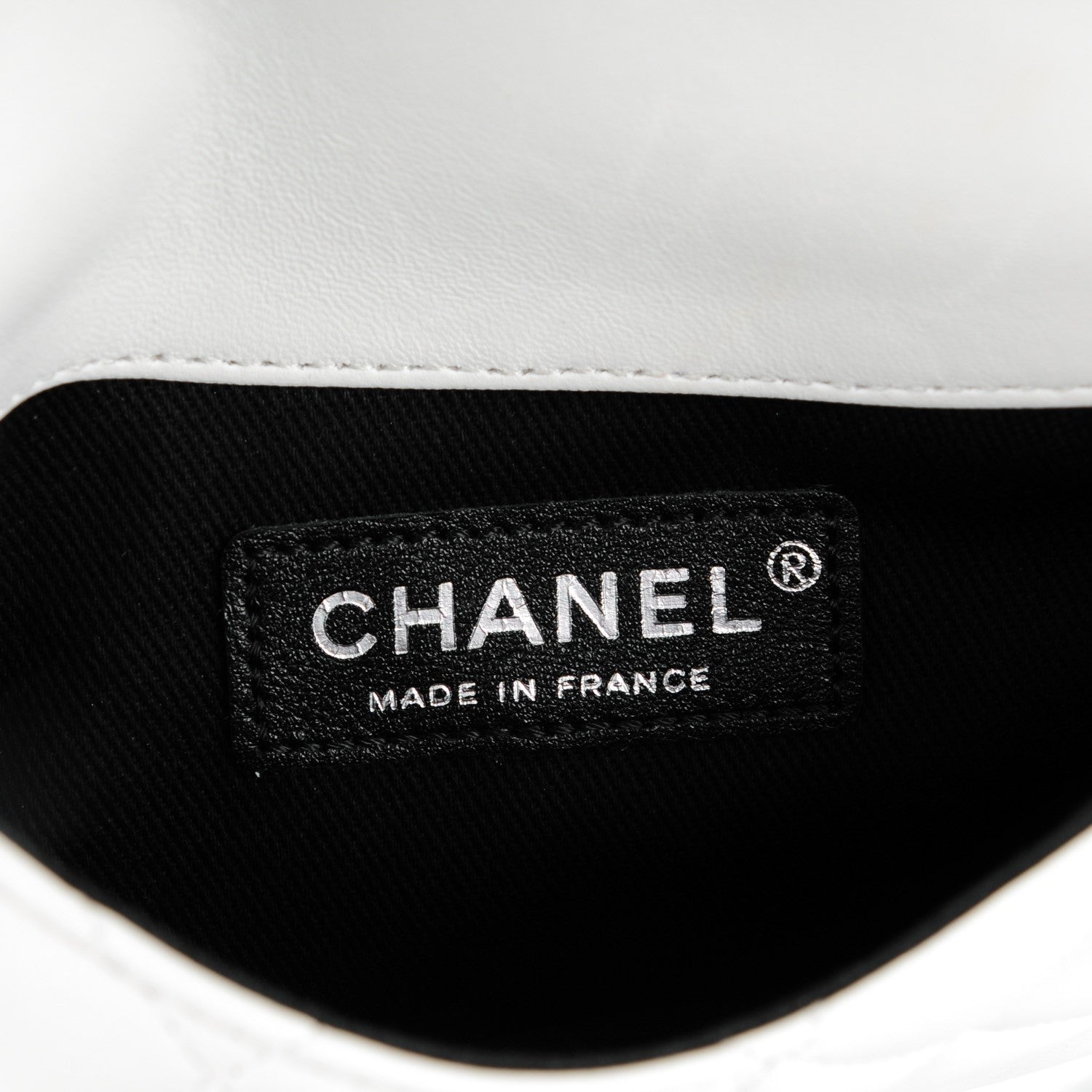 Chanel Lambskin Quilted Double Sided Wallet On Chain WOC White 6 of 9
