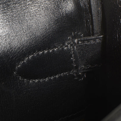 Hermes Box Kelly Retourne 32 Black 9 of 21