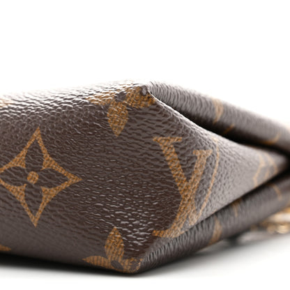 Louis Vuitton Monogram Pallas Clutch Black 10 of 11