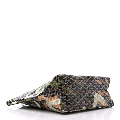 Goyard Goyardine Saint Louis Lettres Camouflage PM Black Green 5 of 10