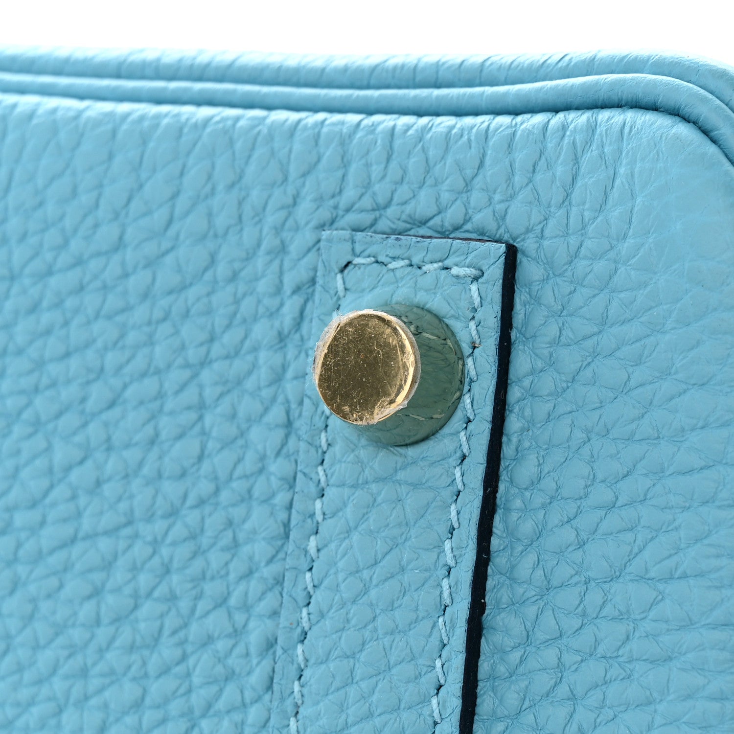 Hermes Togo Birkin 30 Blue Du Nord 10 of 13