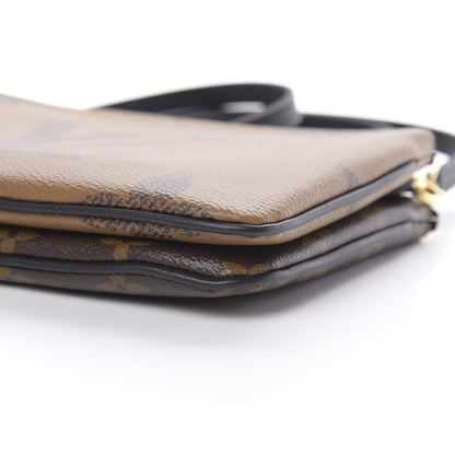 Louis Vuitton Reverse Monogram Giant Double Zip Pochette 11 of 12