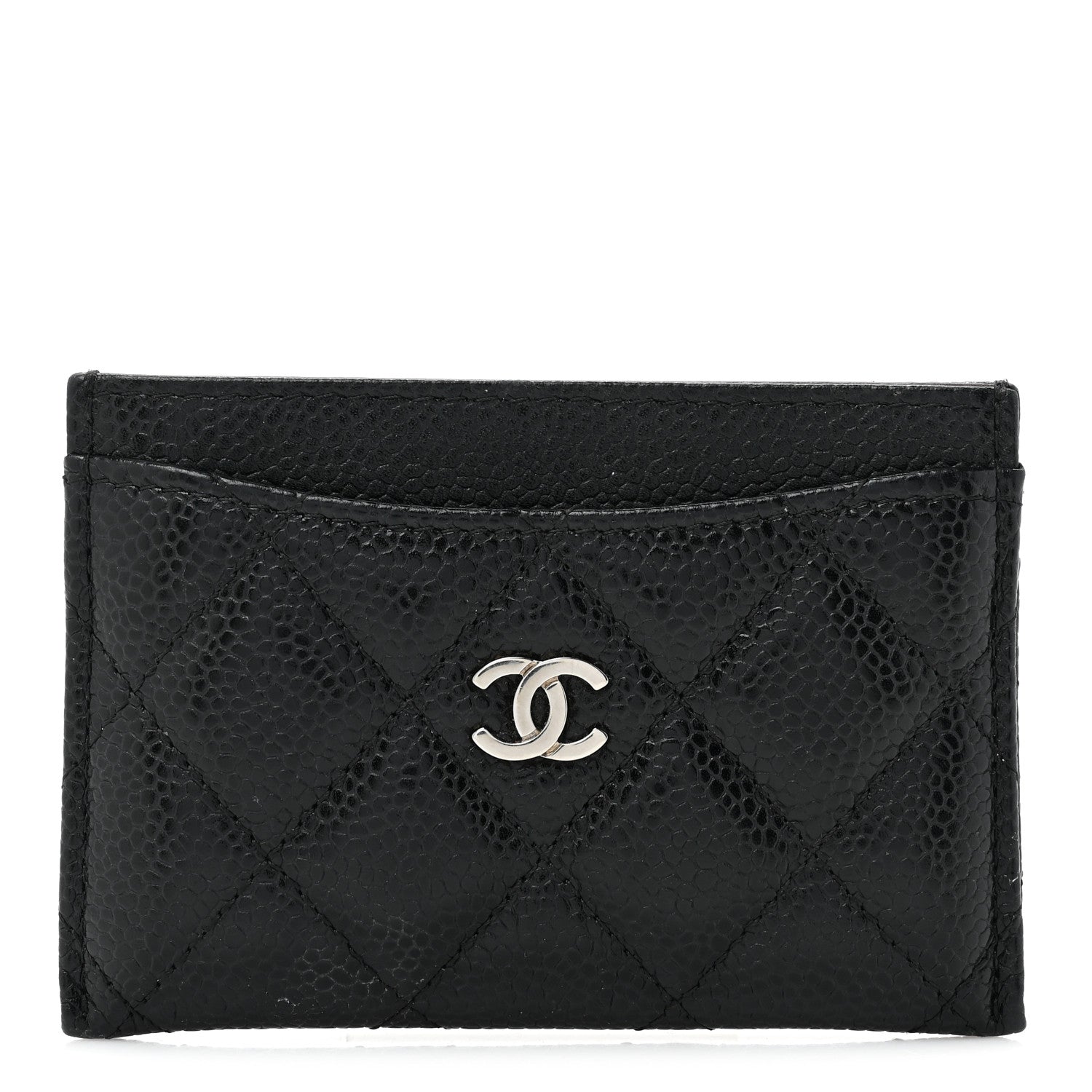 Chanel Caviar Quilted Card Holder Black 1 of 11