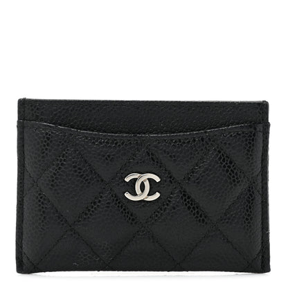 Chanel Caviar Quilted Card Holder Black 1 of 11
