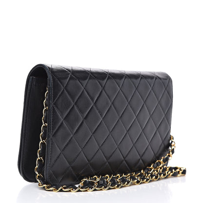 Chanel Lambskin Quilted Small Single Flap Bag Black 3 of 17