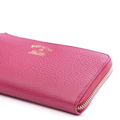 Gucci Dollar Calfskin Swing Zip Wallet Blossom 8 of 9