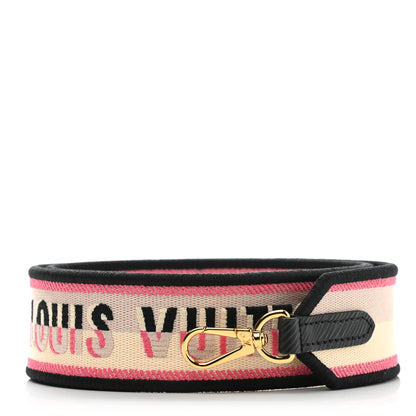 Louis Vuitton Jacquard Speedy Bandouliere 20 Shoulder Strap Black 1 of 3