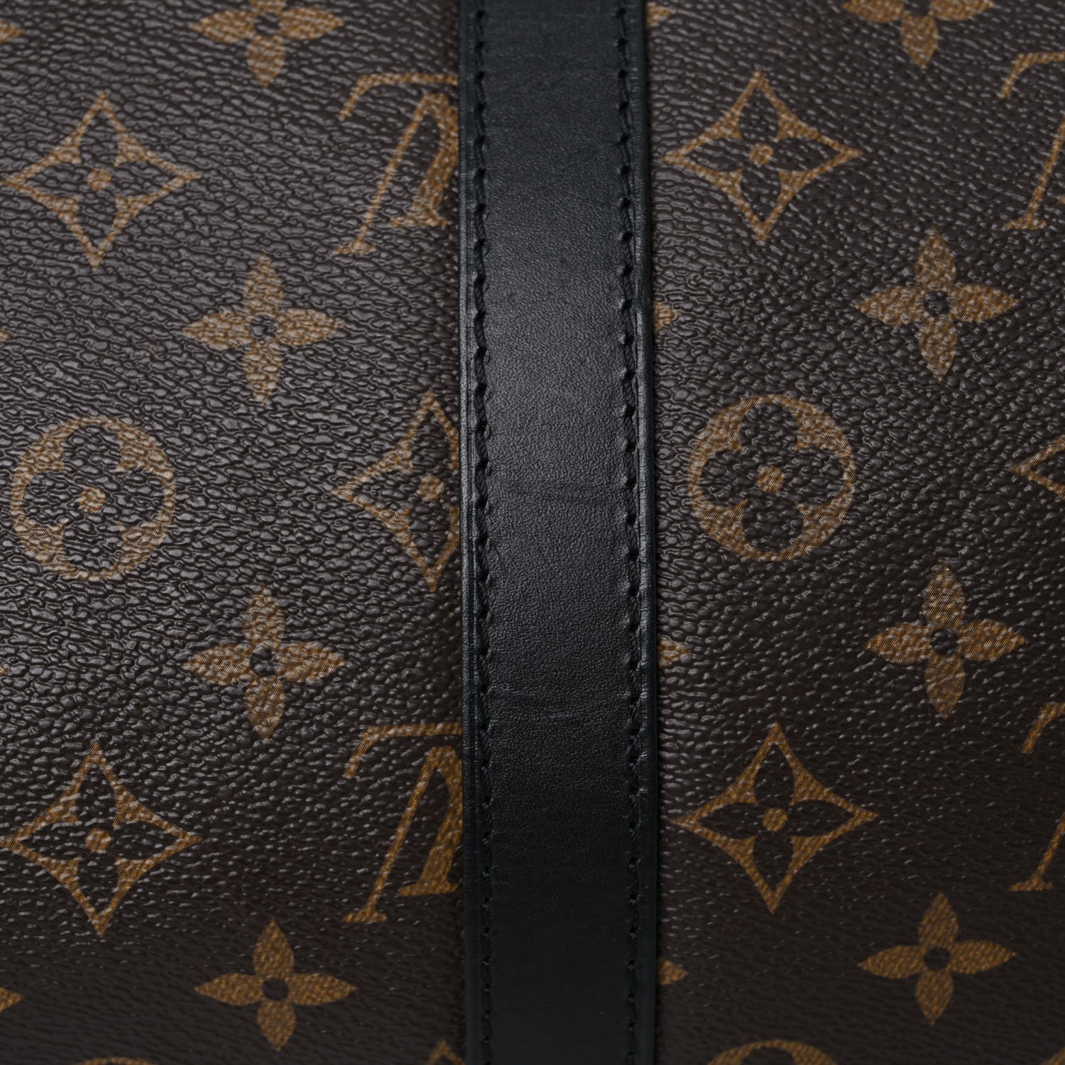 Louis Vuitton Monogram Macassar Keepall Bandouliere 55 16 of 24
