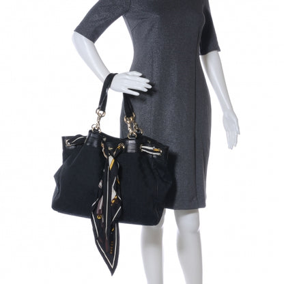 Gucci Monogram Large Positano Tote Black 2 of 7