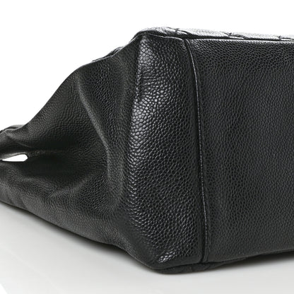 Chanel Caviar Quilted Grand Shopping Tote GST Black 10 of 11