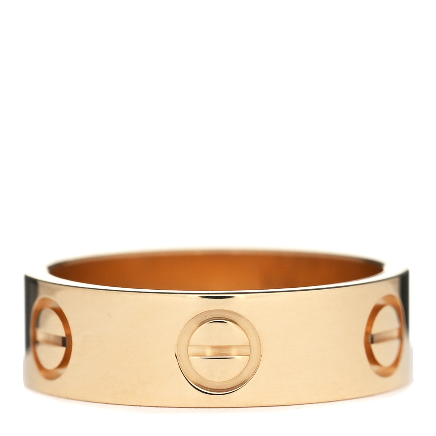18K Yellow Gold 5.5mm LOVE Ring 51 5.75