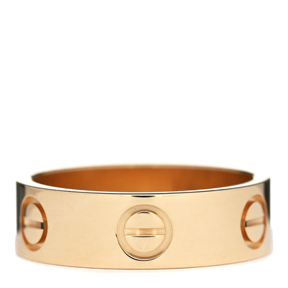 Cartier 18K Yellow Gold 5.5mm LOVE Ring 51 5.75 1 of 5