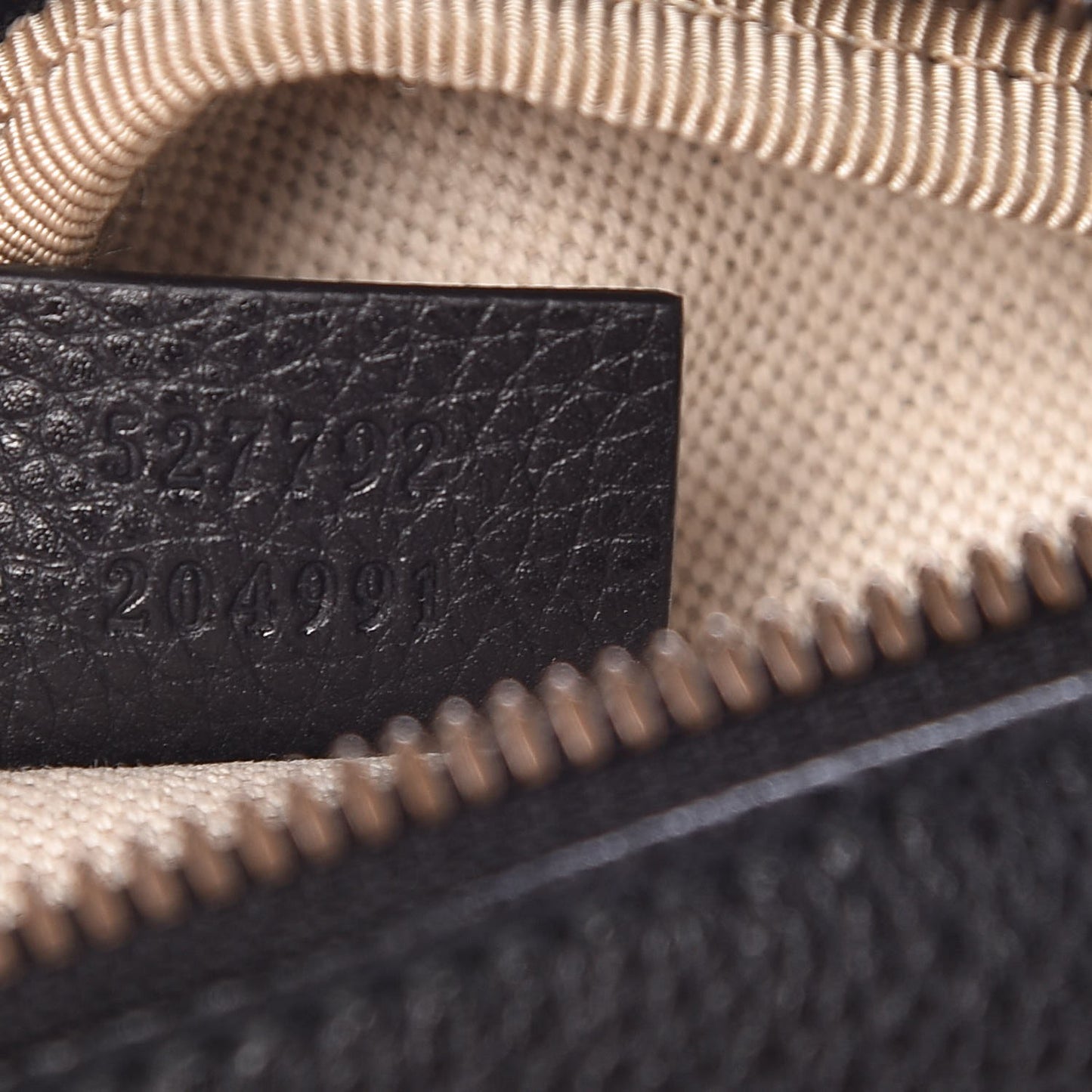 Grained Calfskin Small Logo Belt Bag Black