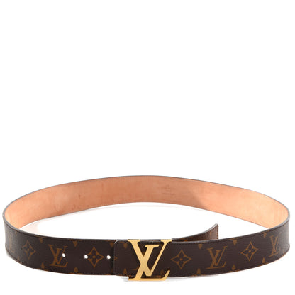Louis Vuitton Monogram LV Initiales Belt 95 38 1 of 6