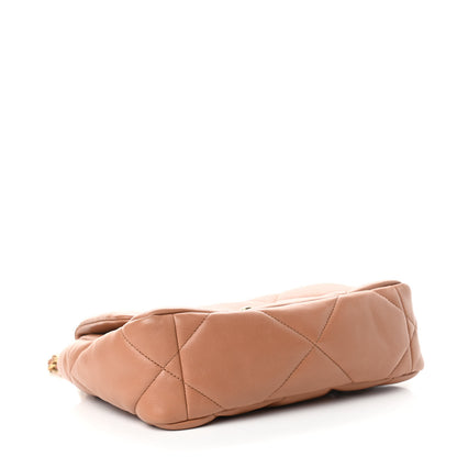 Chanel Lambskin Quilted Medium Chanel 19 Flap Brown 4 of 10