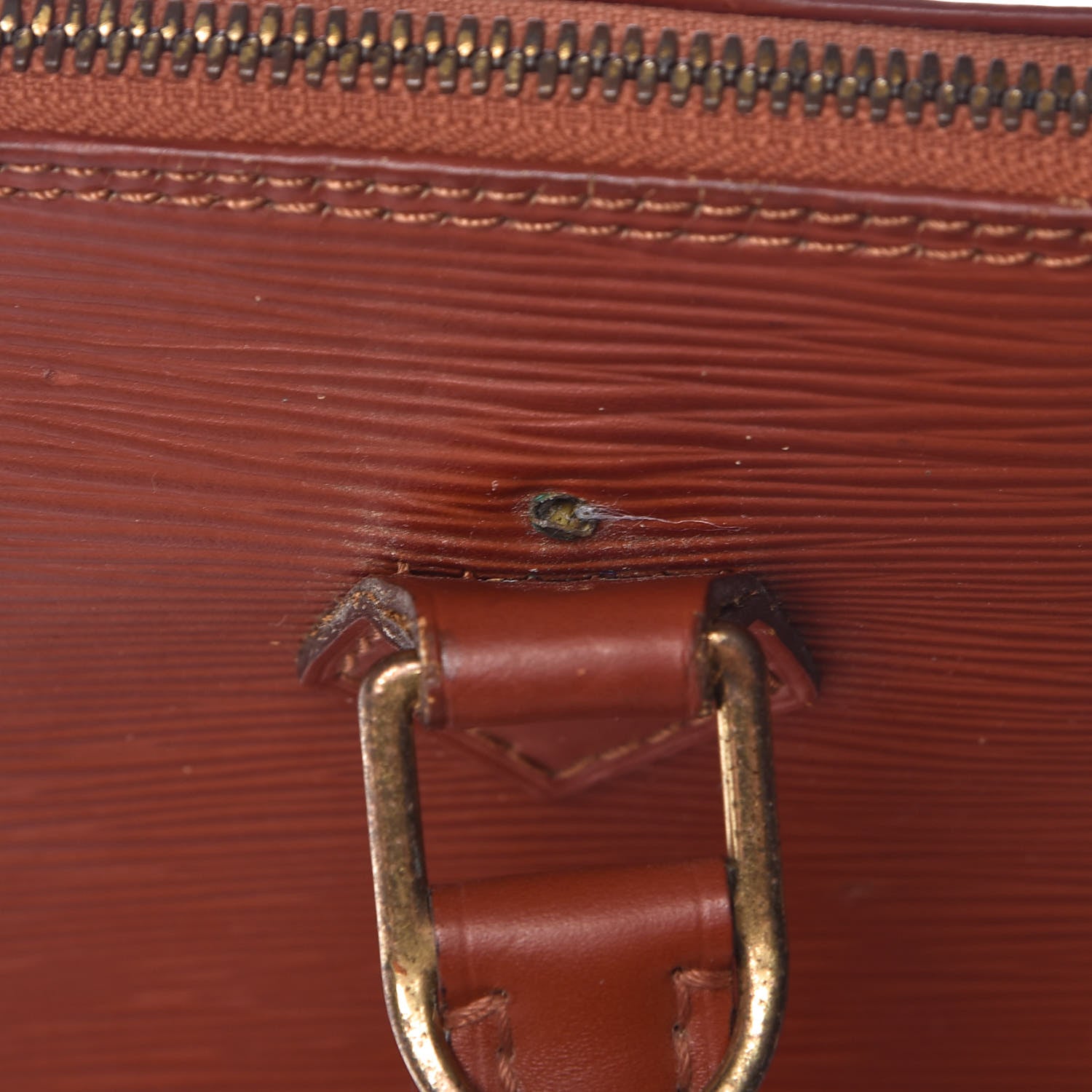 Louis Vuitton Epi Alma PM Kenyan Fawn 9 of 17