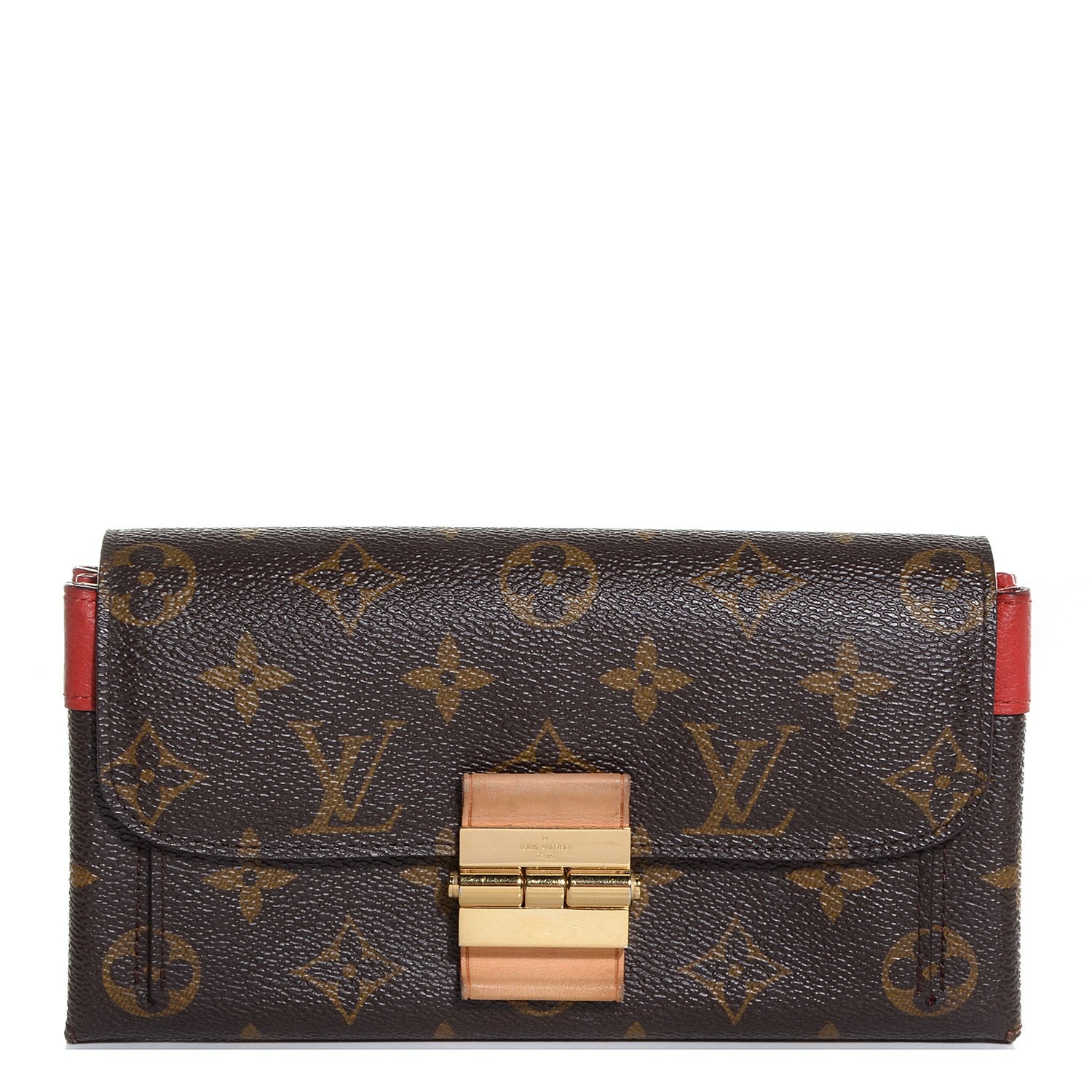 Louis Vuitton Monogram Elysee Wallet Clementine 1 of 8