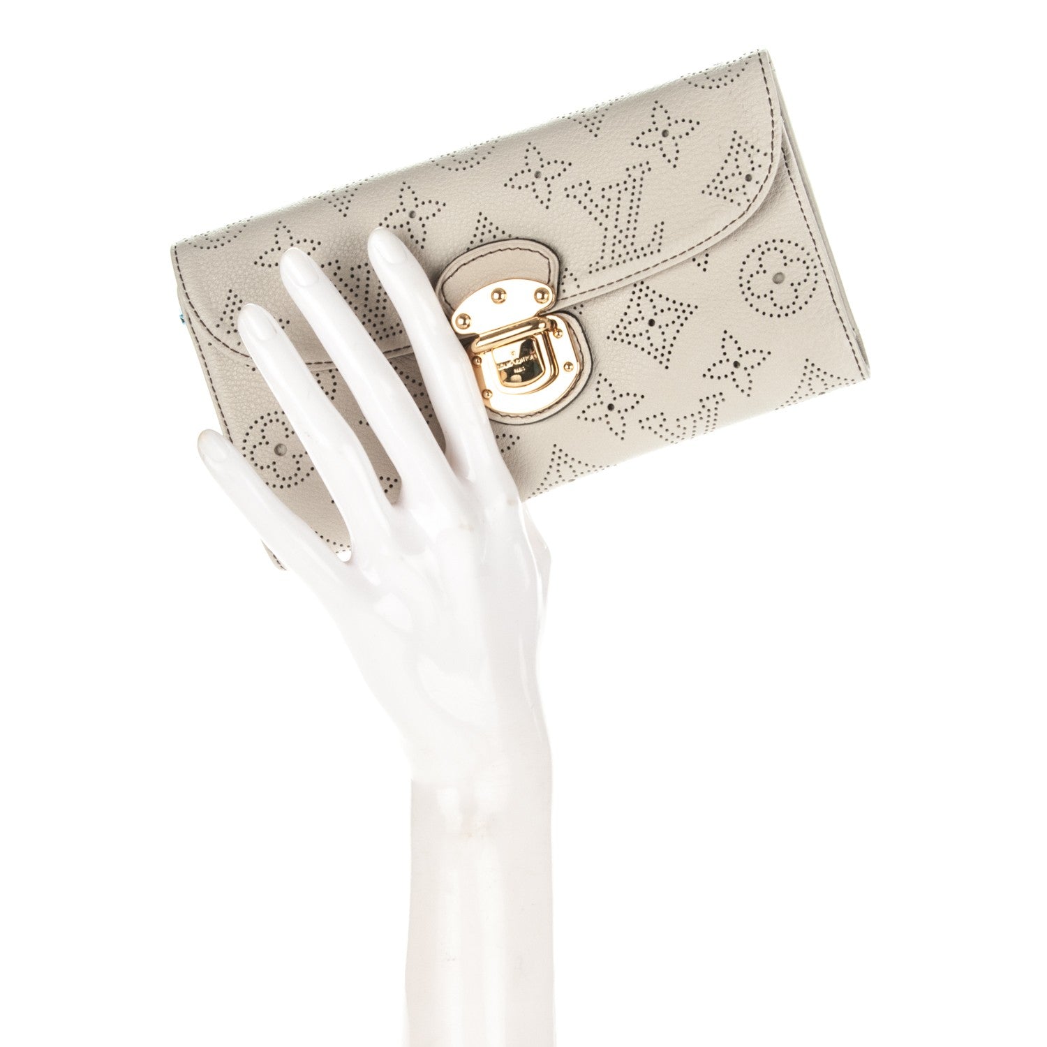Louis Vuitton Mahina Amelia Wallet Ivory 2 of 7