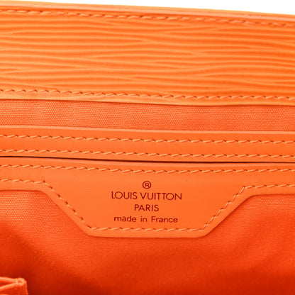 Louis Vuitton Epi Sac Plat PM Mandarin 6 of 9