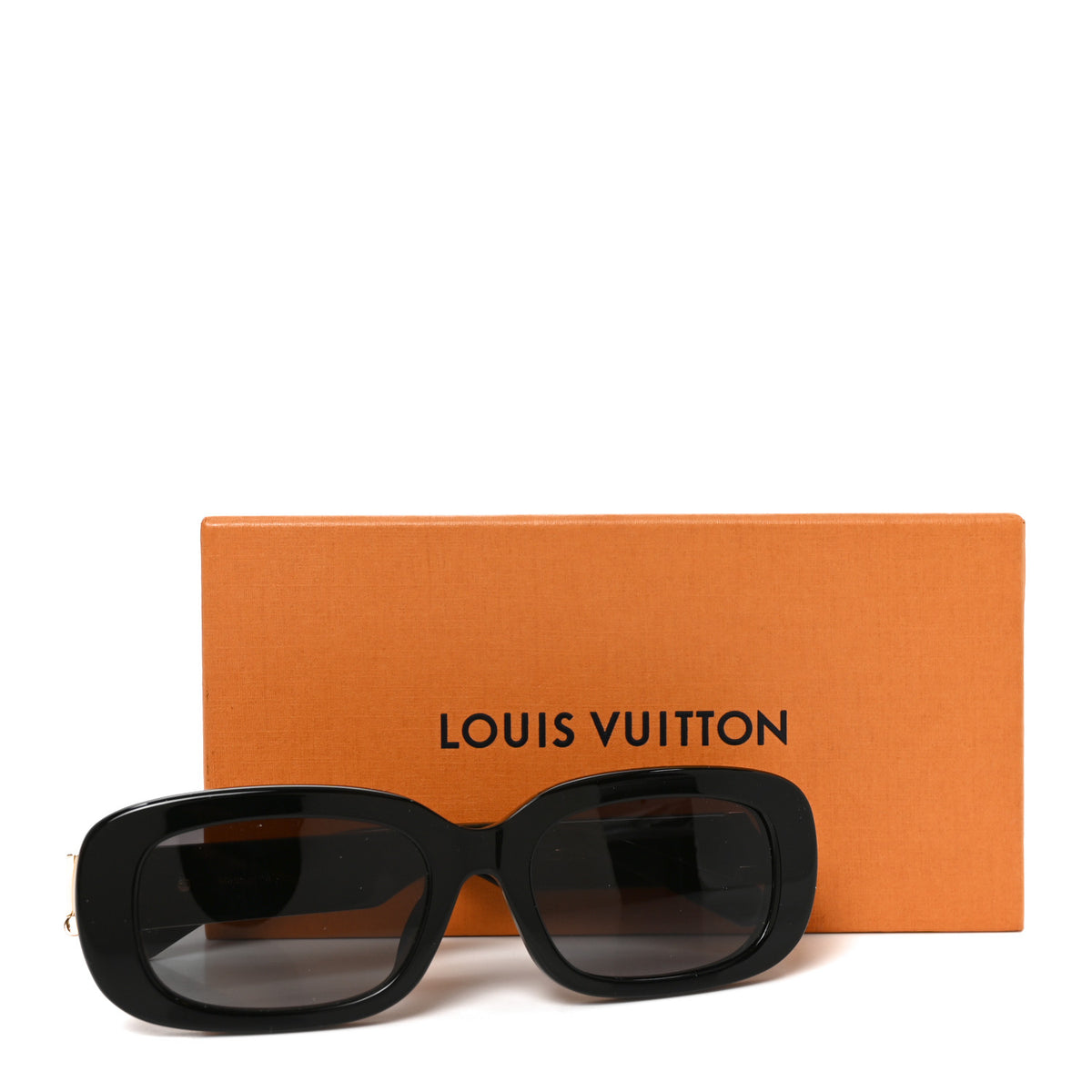 Louis Vuitton Acetate LV GO-14 Oval Sunglasses Z3013U Black 7 of 7