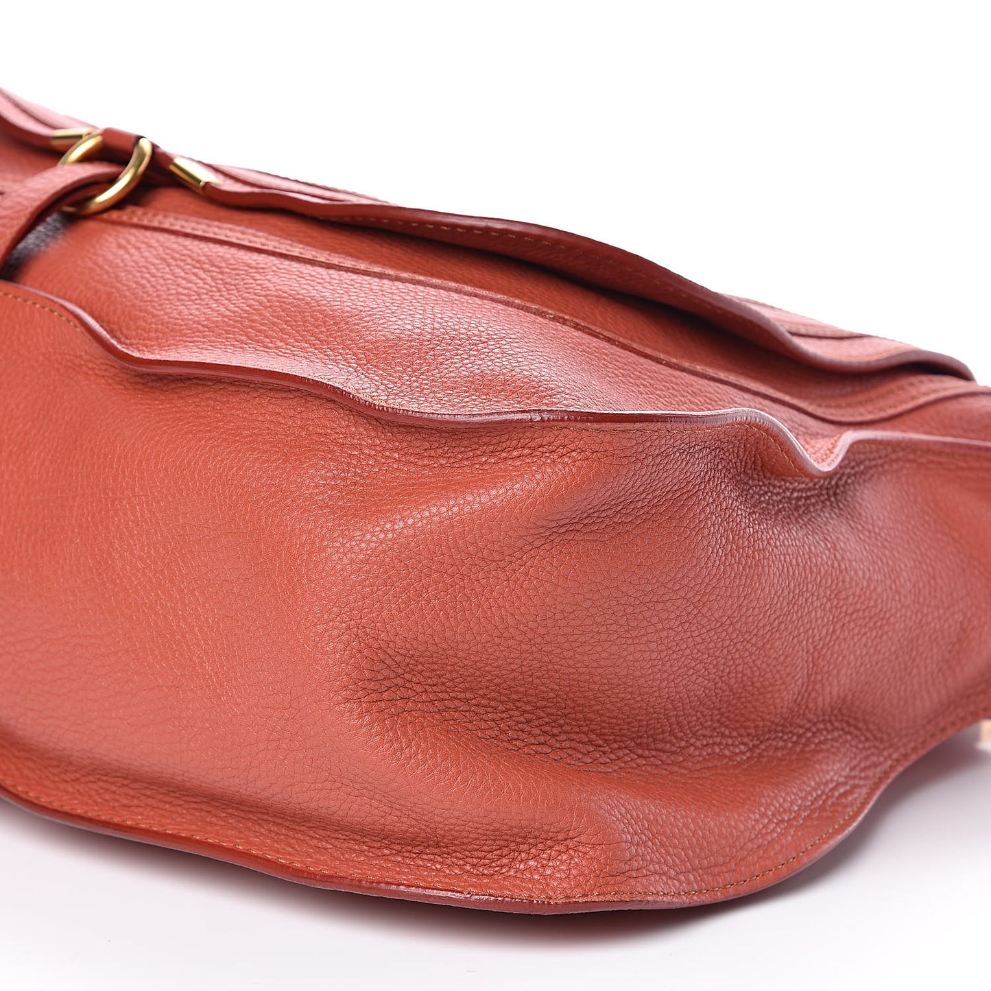 Calfskin Large Marcie Satchel Maple Leaf