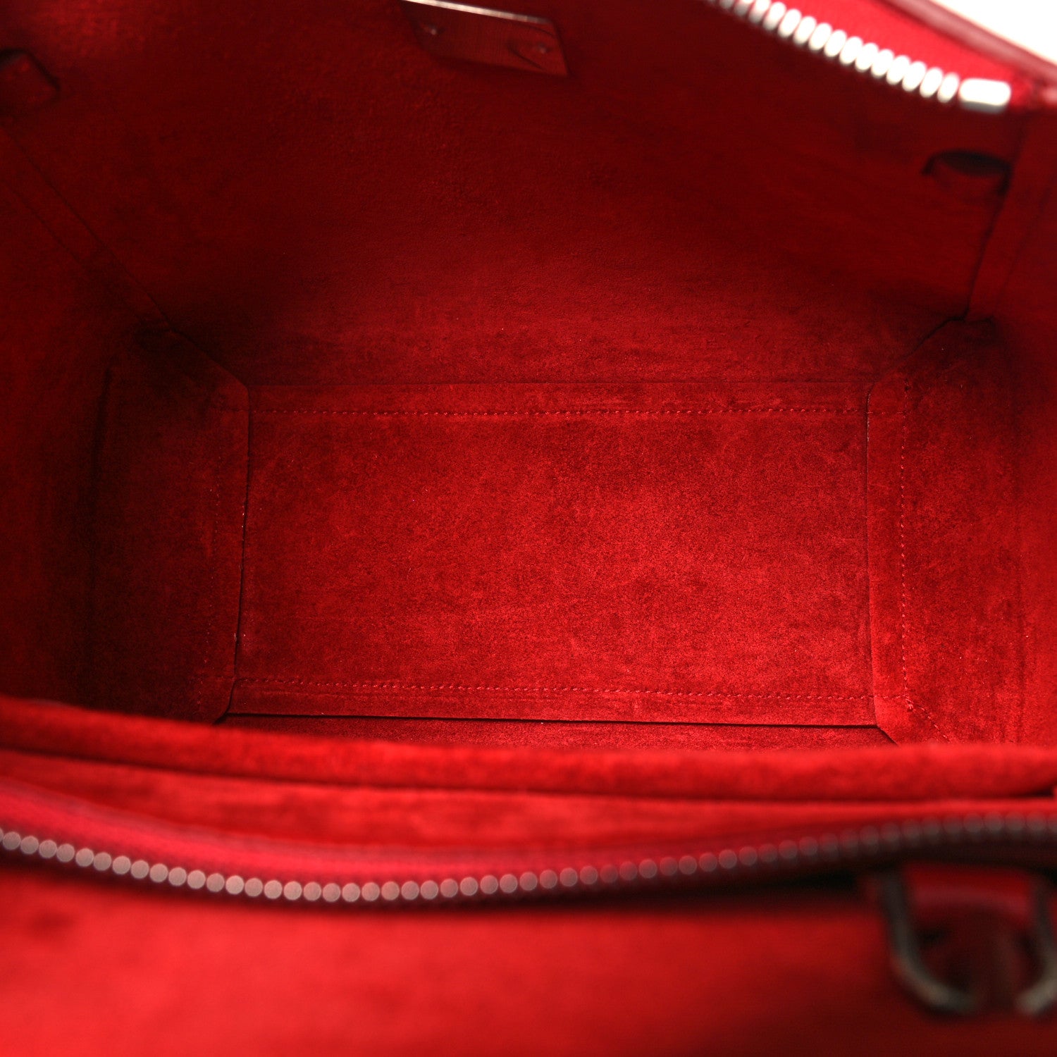 Celine Baby Grained Calfskin Micro Belt Bag Coquelicot 5 of 11