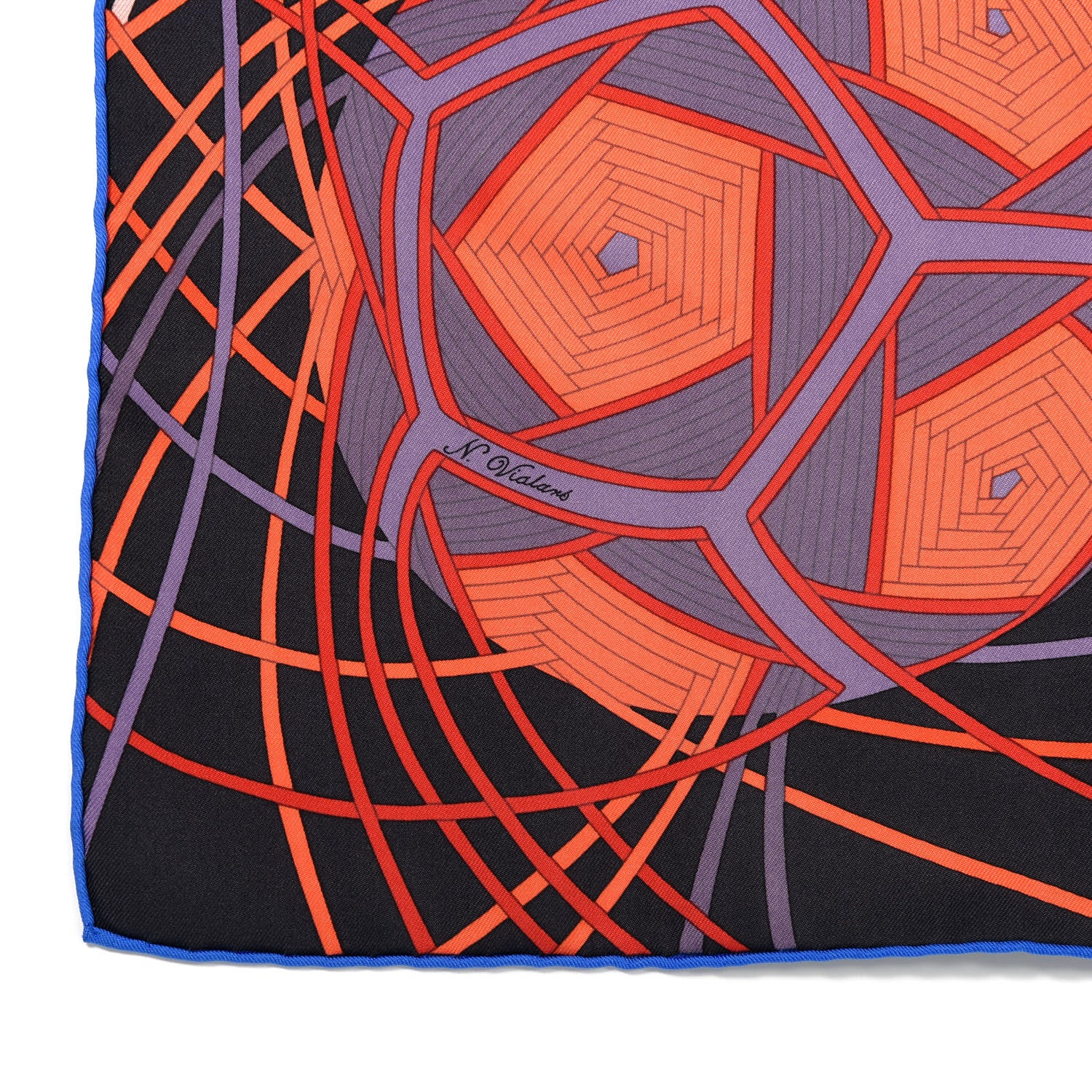 Hermes Silk L' Art Du Temari Scarf 90 5 of 6