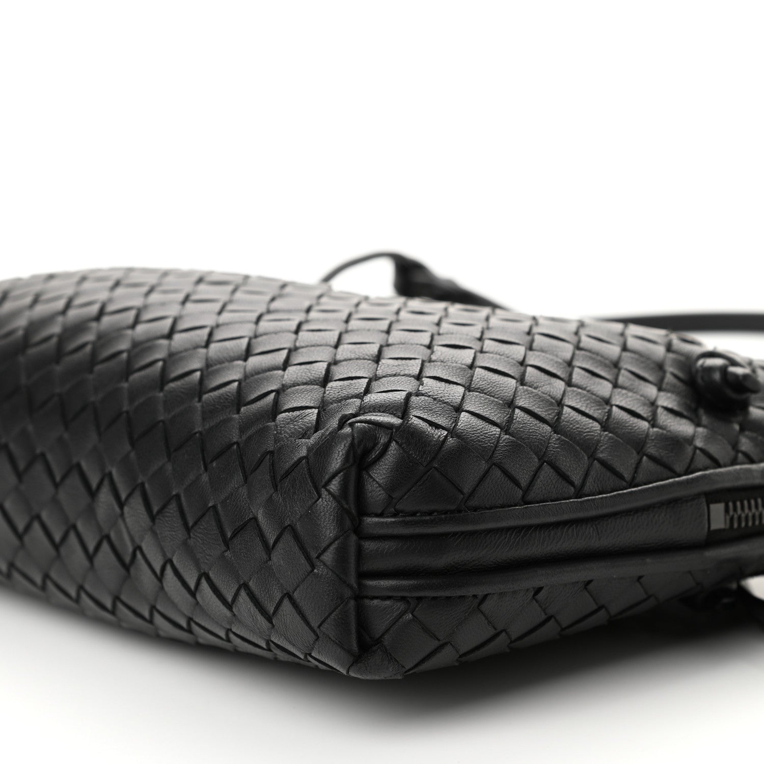 Bottega Veneta Nappa Intrecciato Nodini Bag Black 9 of 9