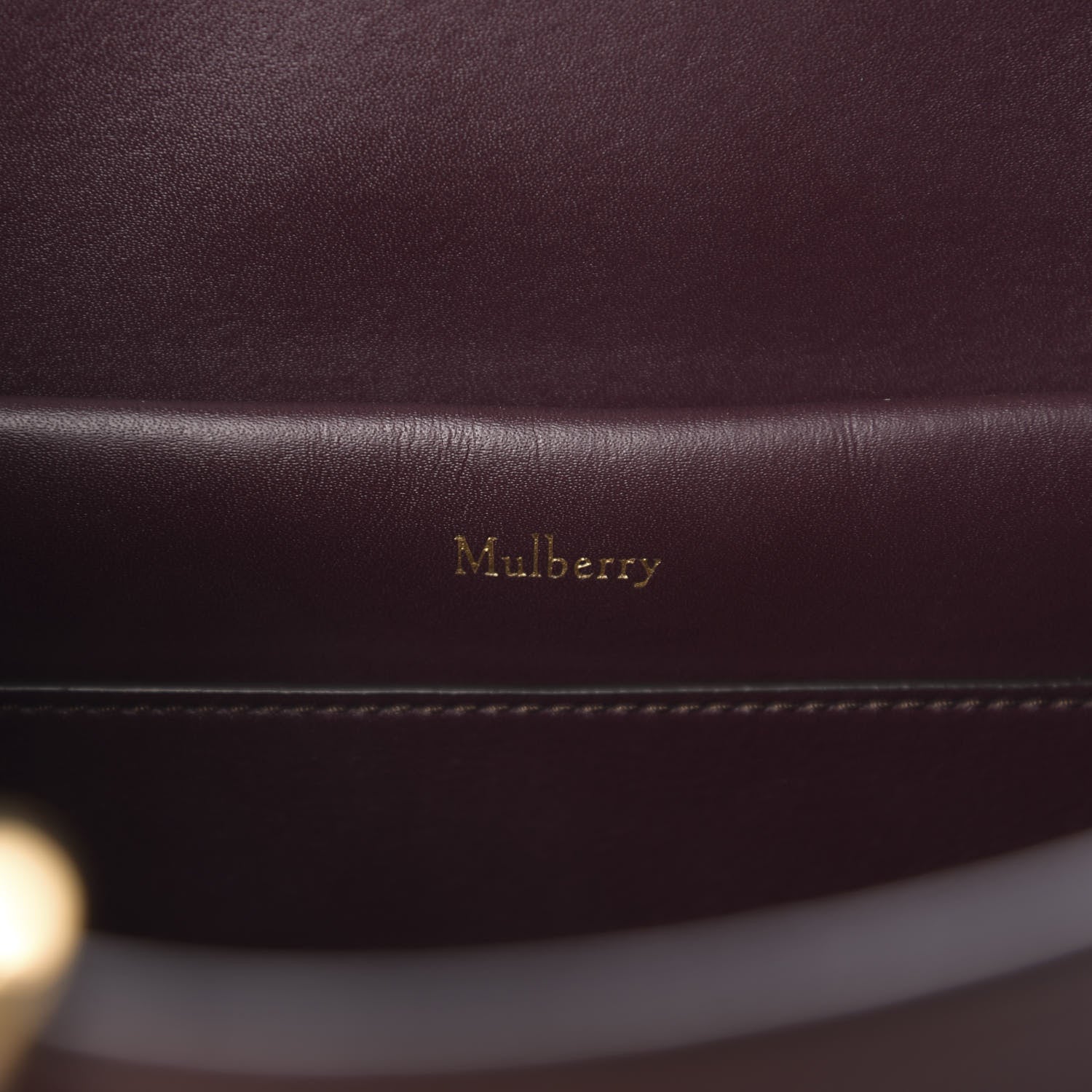 Mulberry Classic Grain Maple Tote Oxblood 6 of 12