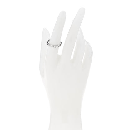 Chanel 18K White Gold Mini Coco Crush Ring 54 6.75 2 of 4