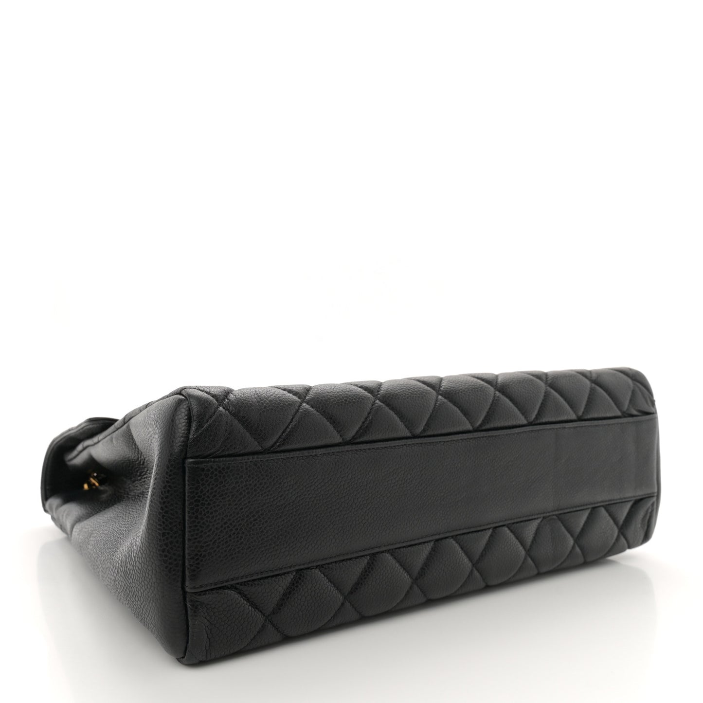 Caviar Jumbo Single Flap Black
