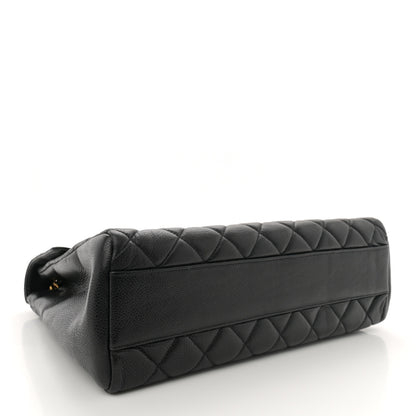 Chanel Caviar Jumbo Single Flap Black 4 of 11