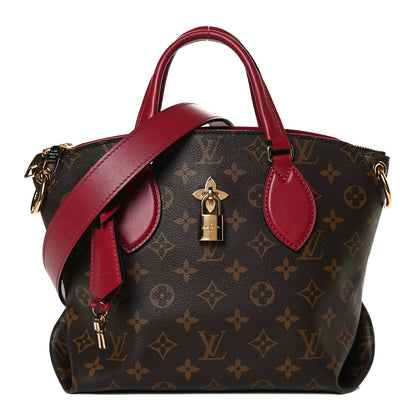 Louis Vuitton Monogram Flower Zipped Tote PM Lie de Vin 1 of 16