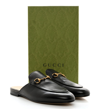 Gucci Calfskin Womens Princetown Slippers 40.5 Black 9 of 9