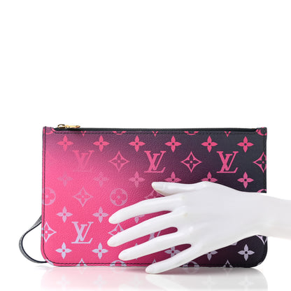 Louis Vuitton Monogram Spring In The City Neverfull MM GM Pochette Midnight Fuchsia 2 of 6