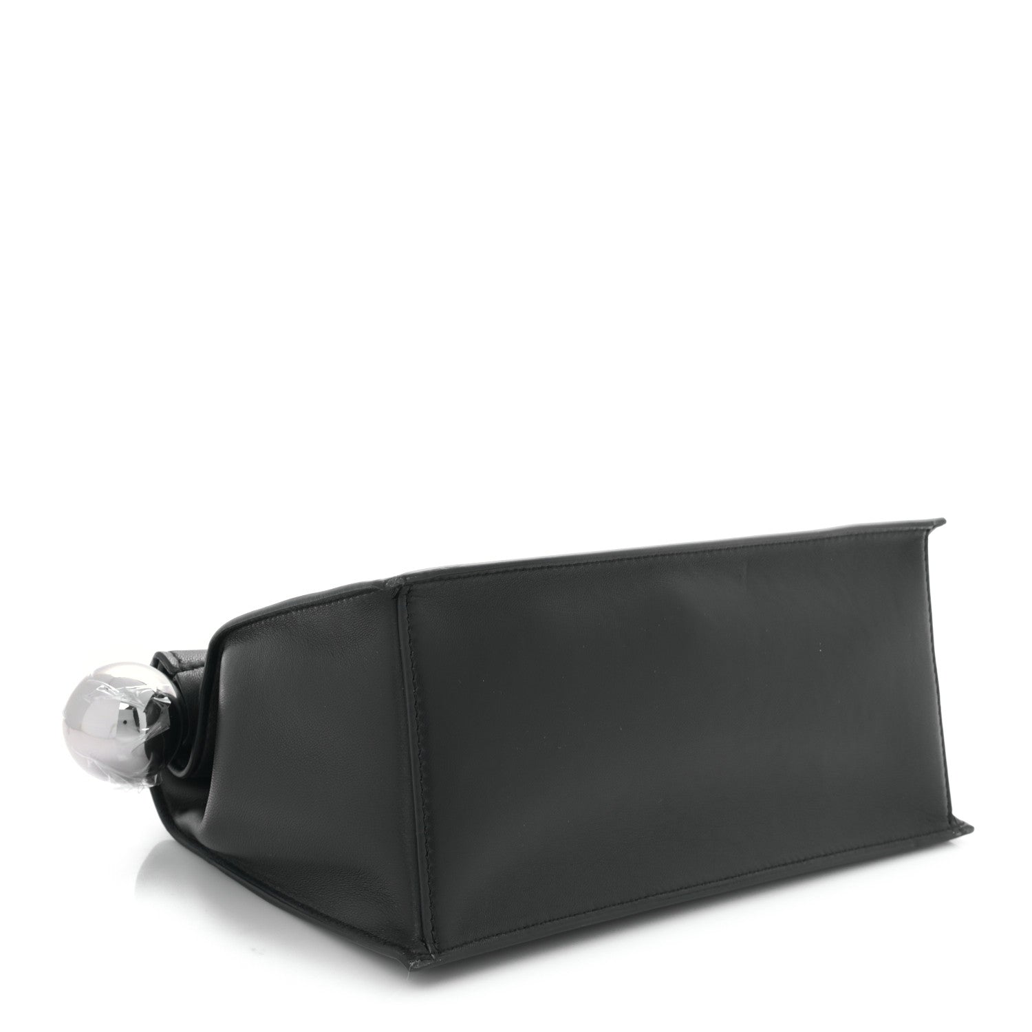 Jacquemus Smooth Calfskin La Pochette Rond Carre Black 4 of 8