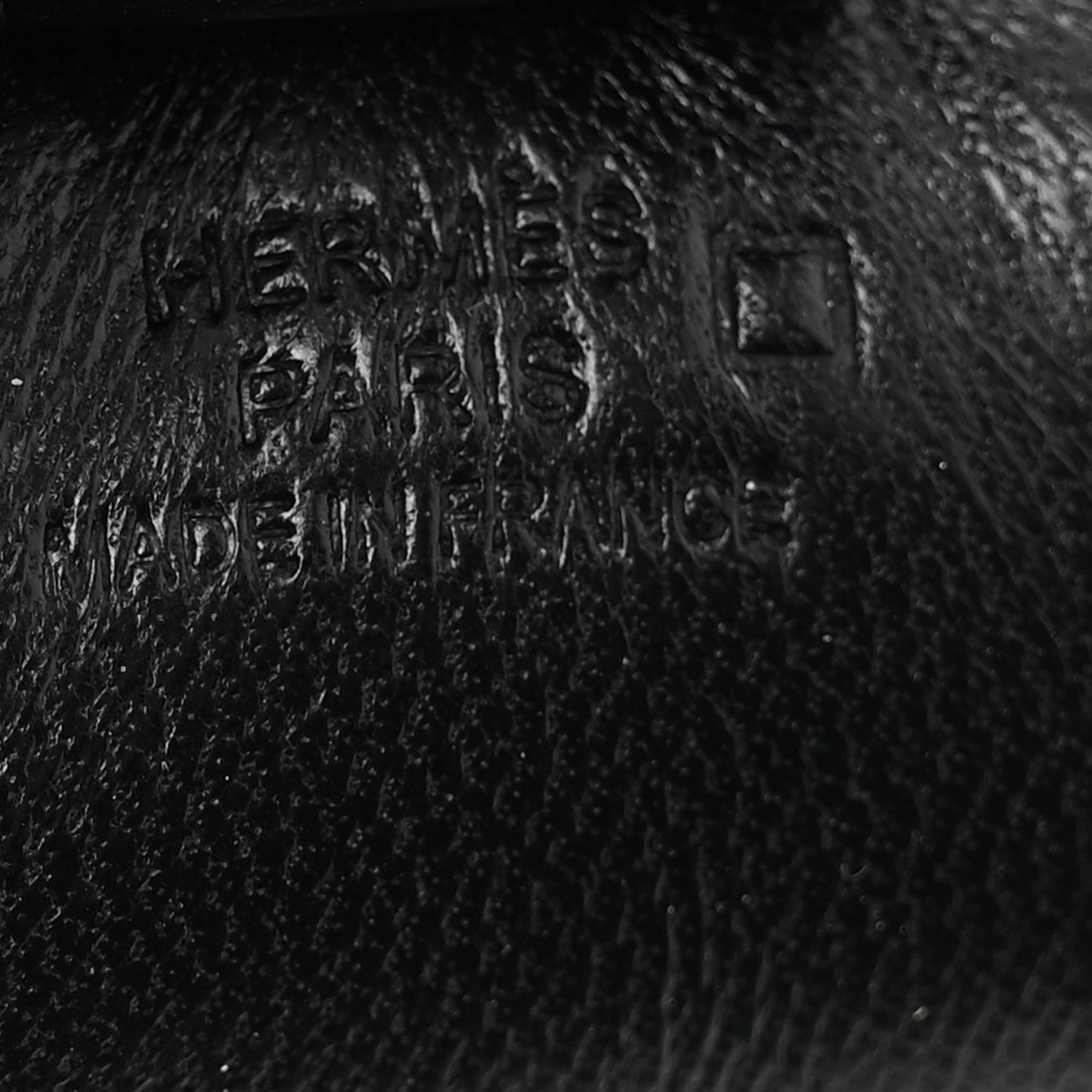 Hermes Milo Lambskin Matte Alligator Touch Grigri Rodeo Horse Bag Charm PM So Black 4 of 4