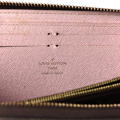 Louis Vuitton Monogram Clemence Wallet Rose Ballerine 8 of 10