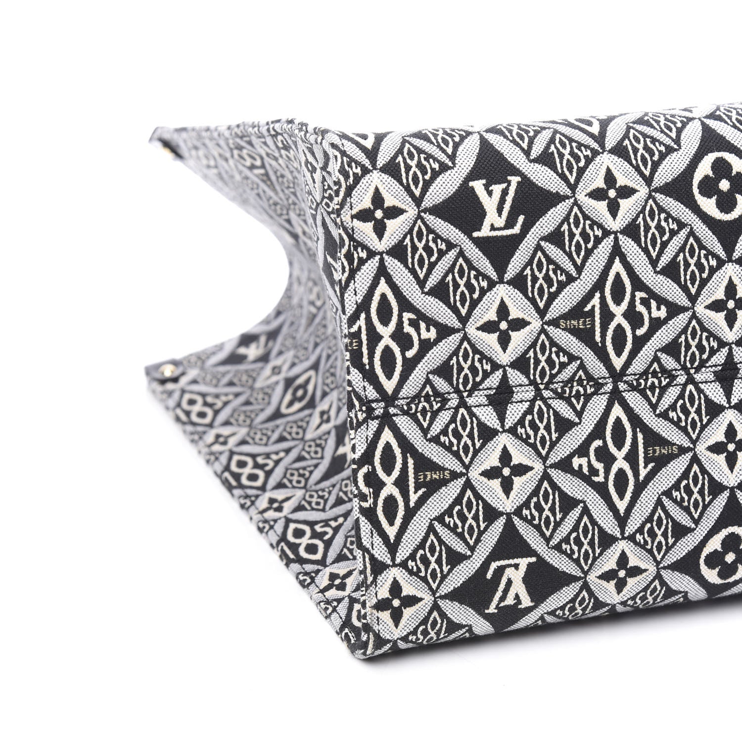 Louis Vuitton Jacquard Since 1854 Onthego GM Grey 7 of 9