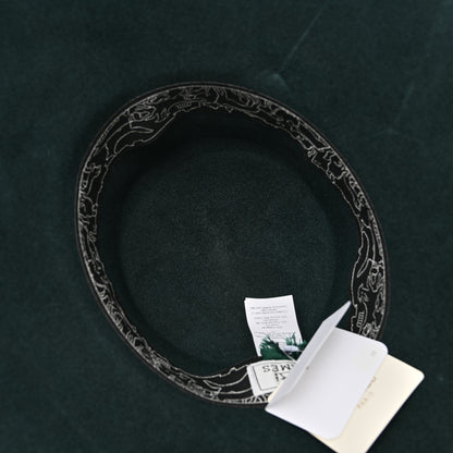 Hermes Rabbit Felt Farrah Pop H Hat 58 Vert Sapin 6 of 7